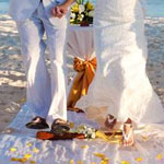 Barbados Wedding Jumping the Broomstick